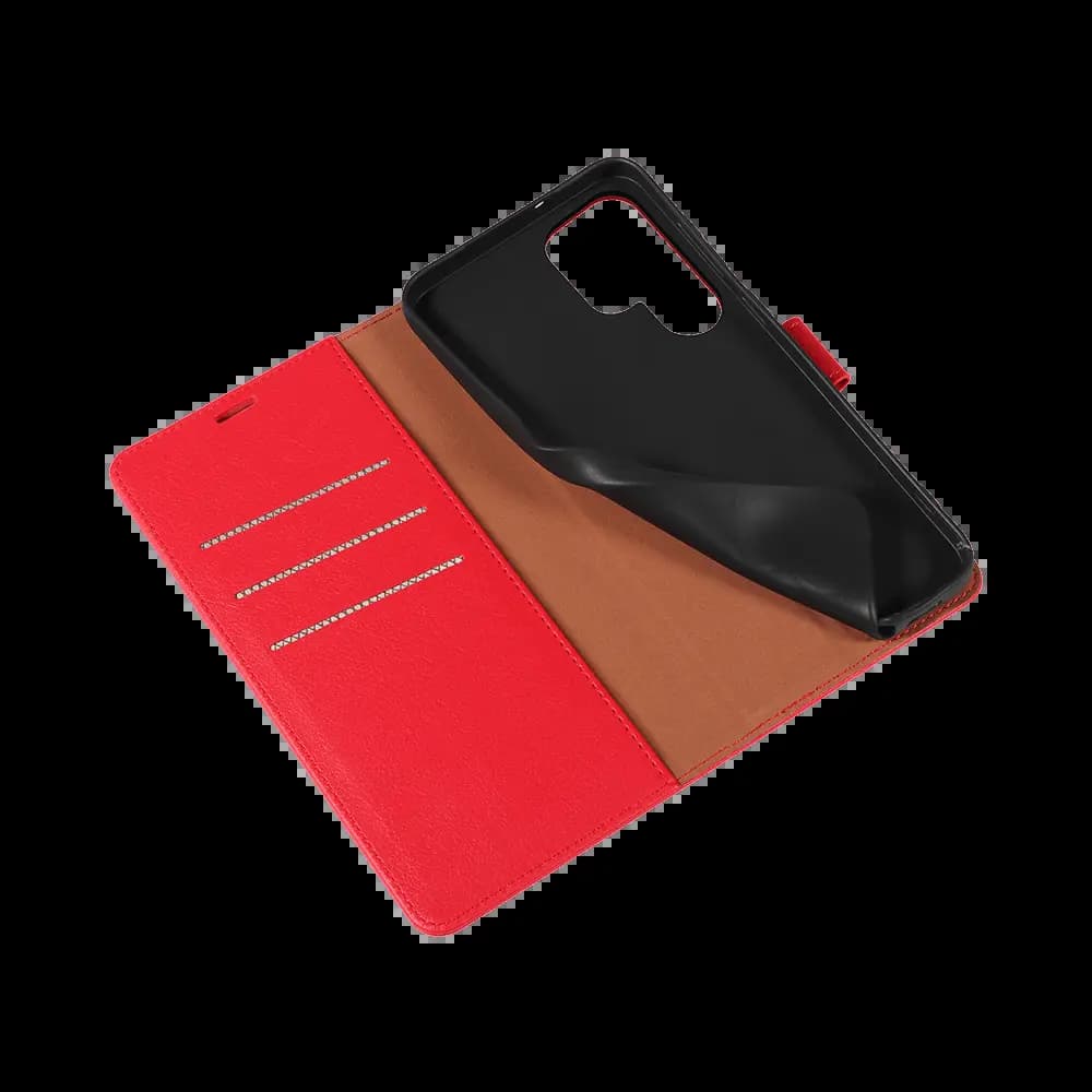 Housse folio anti-RFID Samsung Galaxy S26+ – PROTECT IP011 Rouge - Vue 4