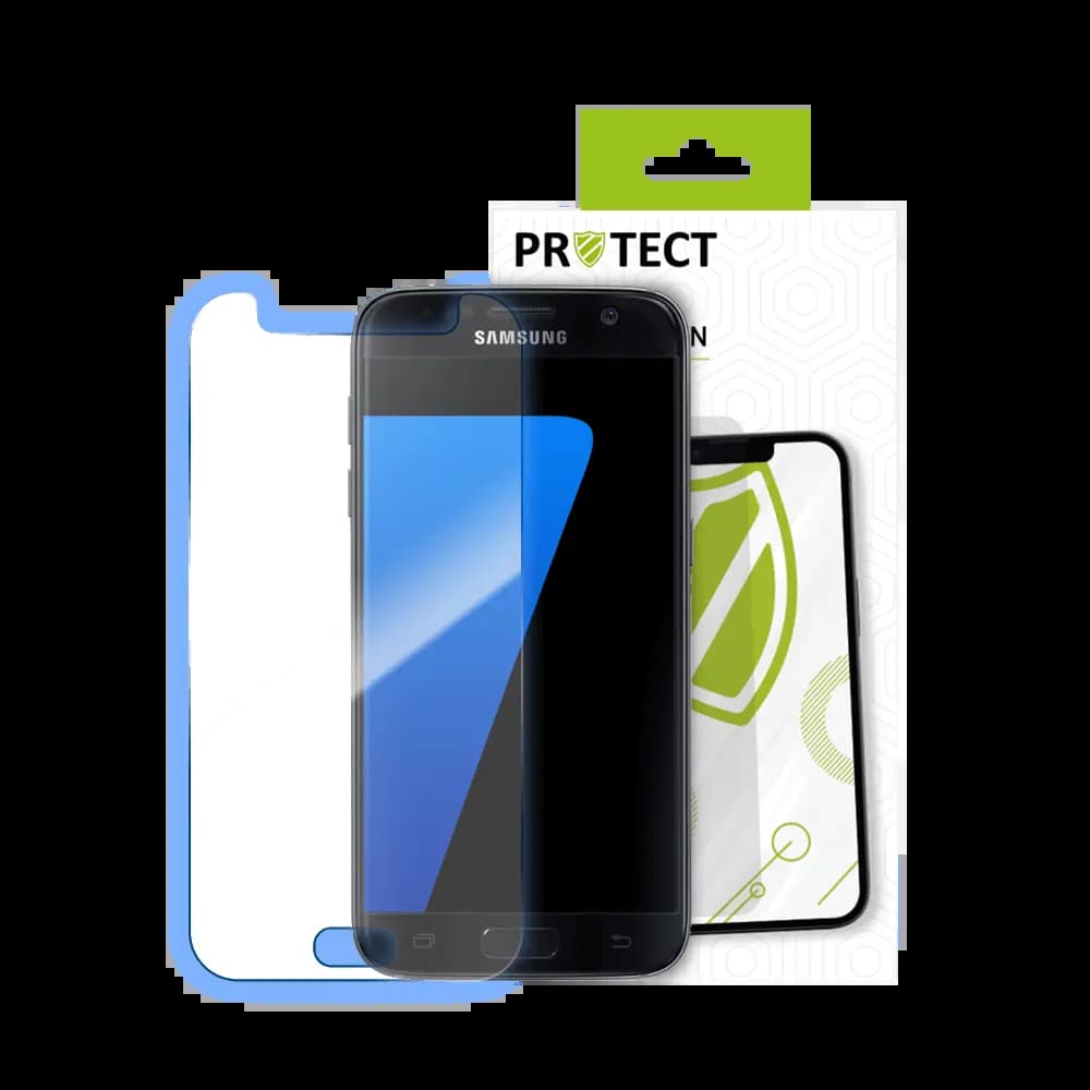 Verre trempé 9H – protection écran Samsung Galaxy S7 – PROTECT Transparent - Vue 2