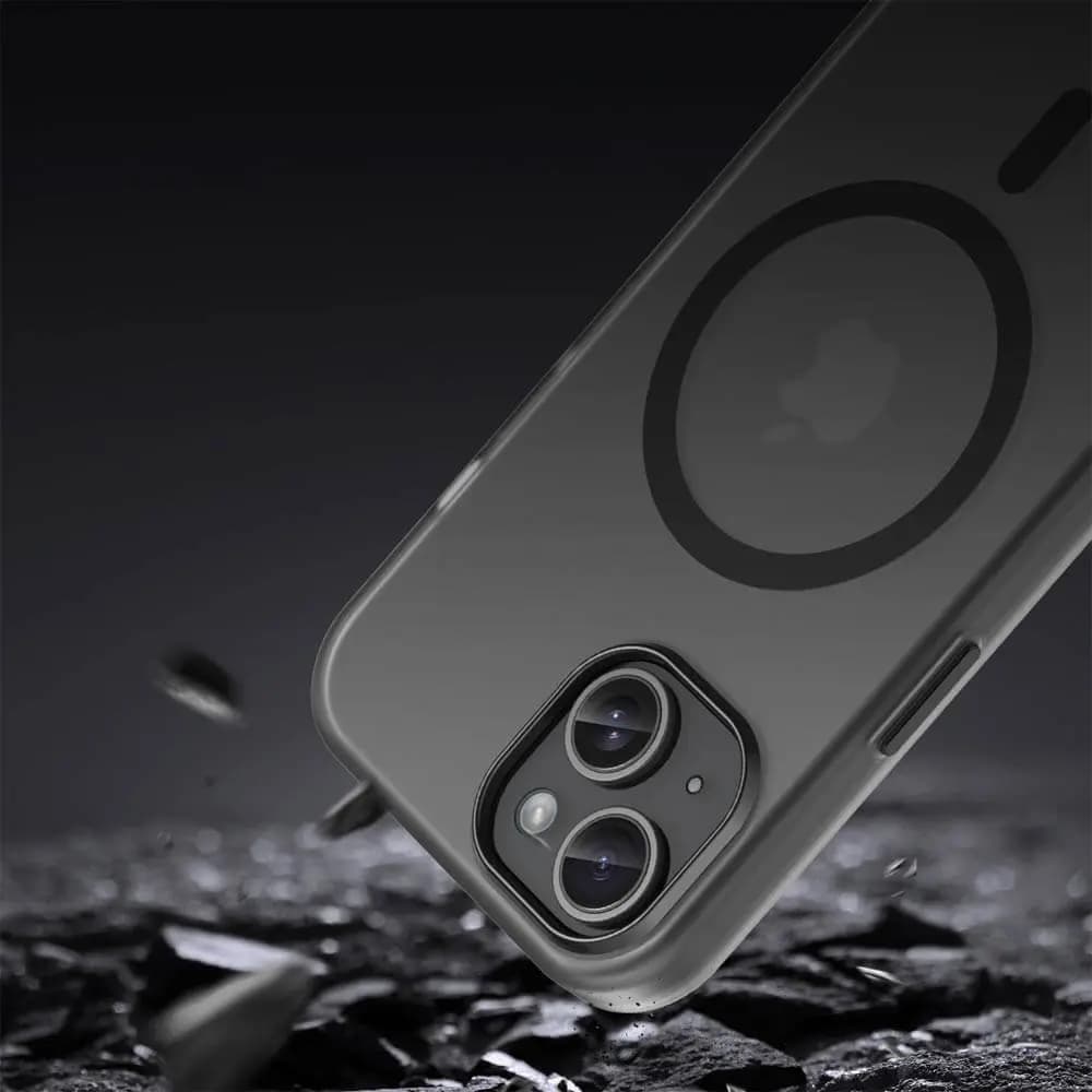 Coque MagSafe bi-matière – iPhone 15 Plus – PROTECT MF-006 Noir - Vue 4