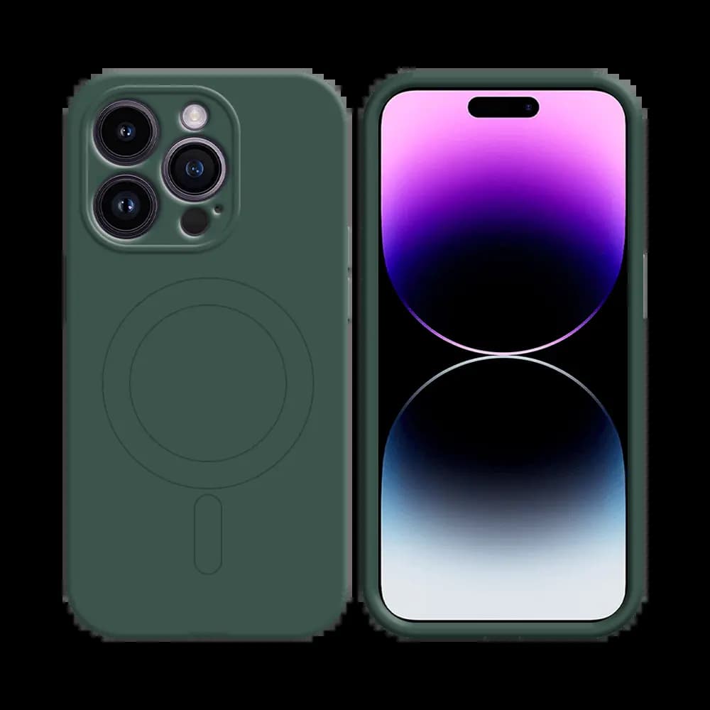 Coque de Protection PROTECT pour Apple iPhone 14 Pro Max MagSafe Vert Foncé