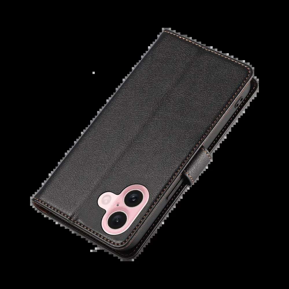 Housse folio anti-RFID iPhone 16 – PROTECT IP011 Noir - Vue 6