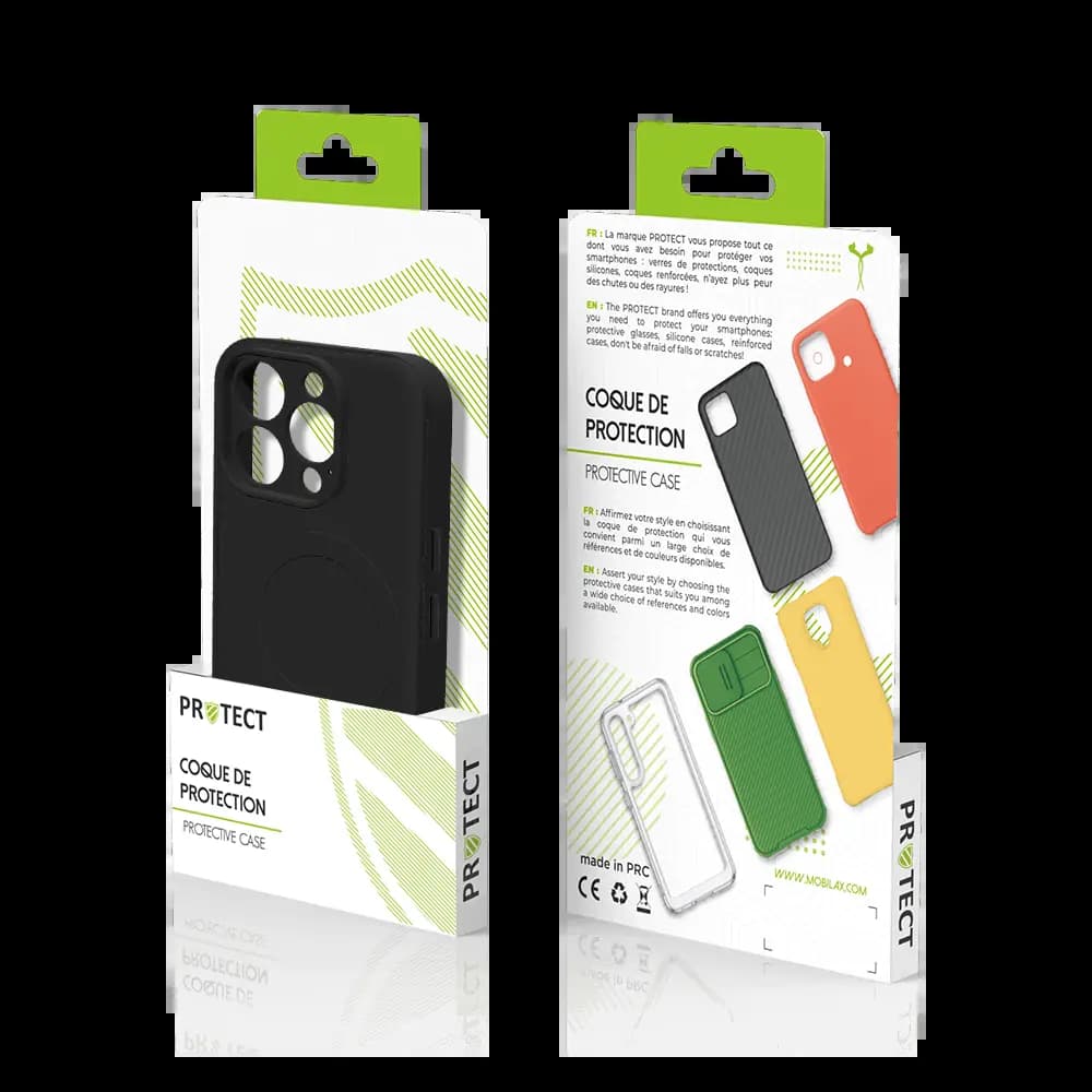 Coque de Protection PROTECT pour Apple iPhone 15 Pro Max MagSafe Noir - Vue 3