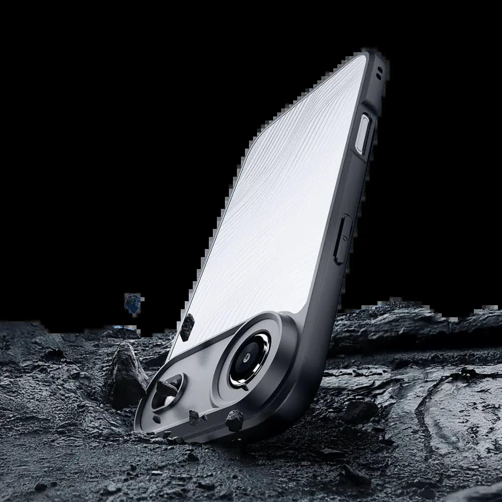 Coque anti-chocs finition mate – iPhone Air – Dux Ducis Aimo Noir - Vue 4