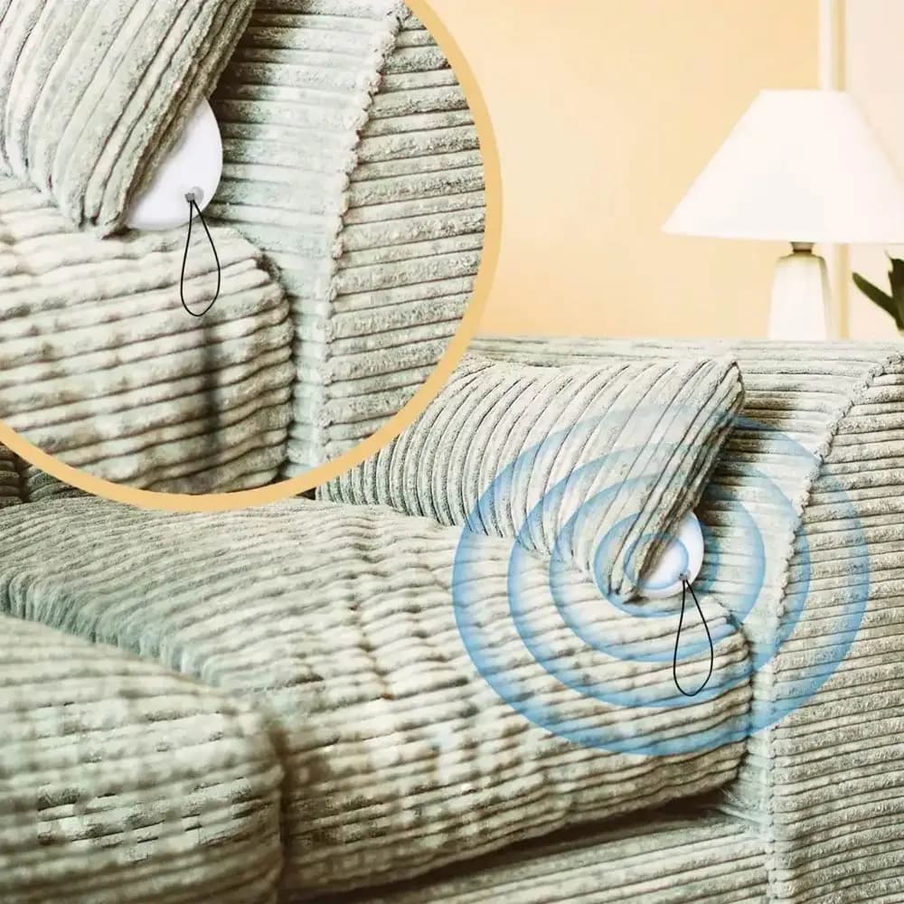 Traceur GPS Yesido avec Apple Find My Blanc - Vue 3