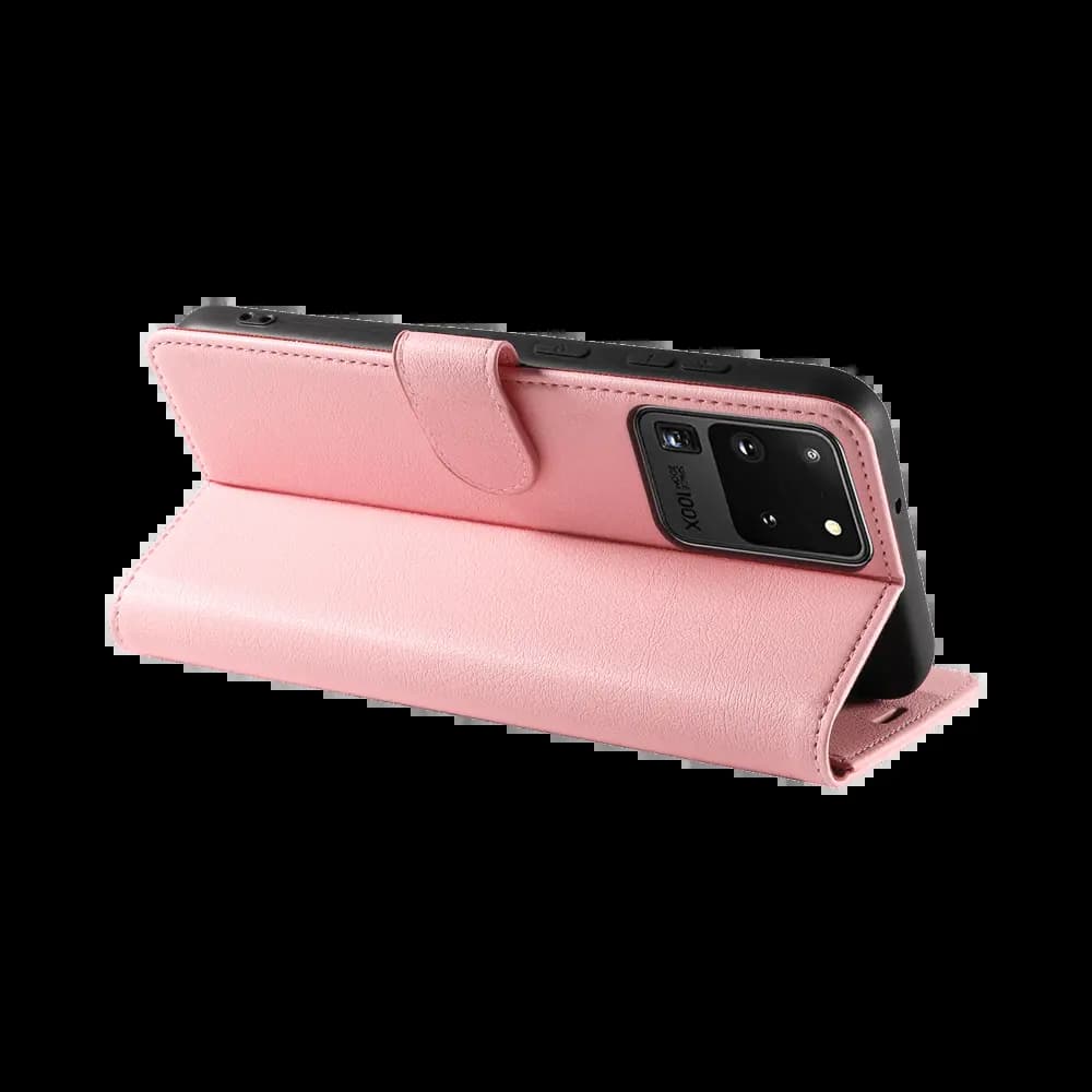 Housse folio anti-RFID Samsung Galaxy S20 Ultra – PROTECT IP011 Rose - Vue 2