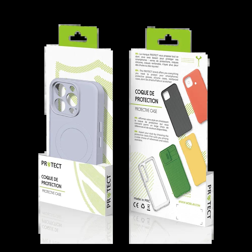 Coque de Protection PROTECT pour Apple iPhone 15 Pro MagSafe Violet - Vue 3