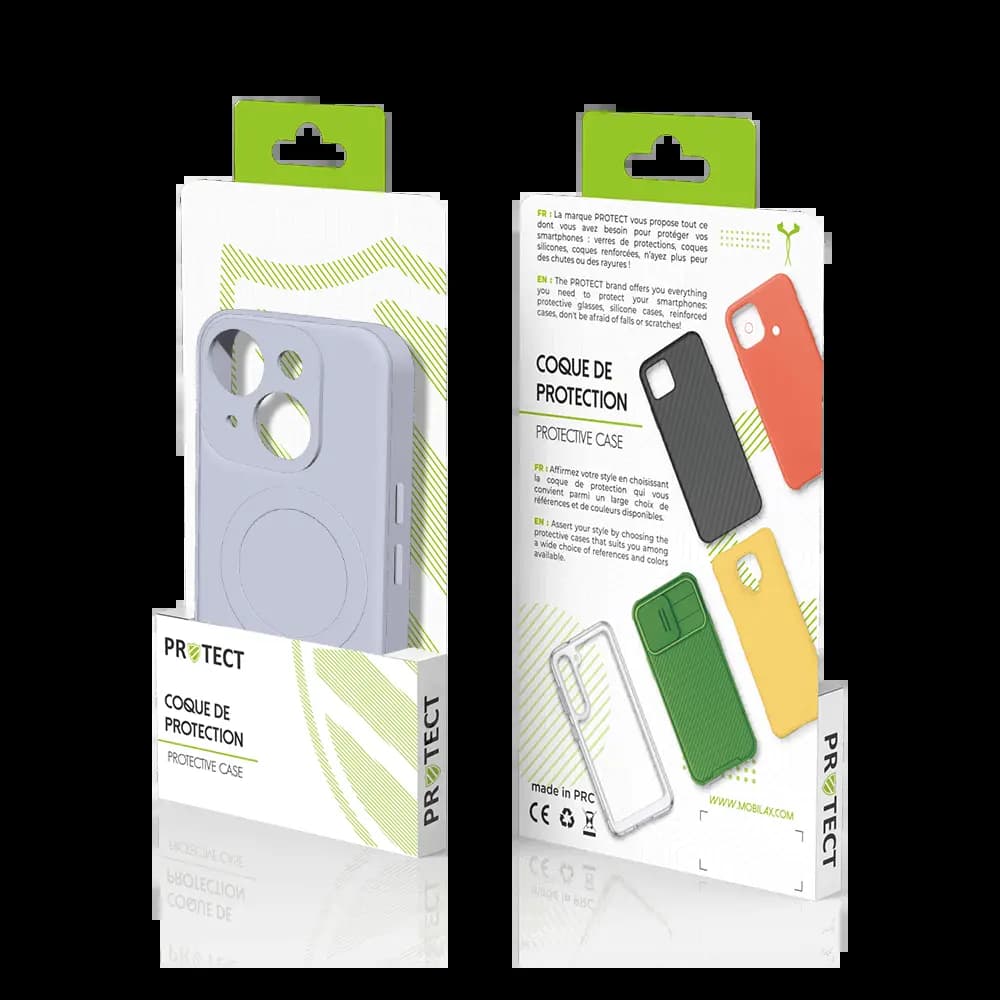 Coque de Protection PROTECT pour Apple iPhone 13 Mini MagSafe Violet - Vue 3