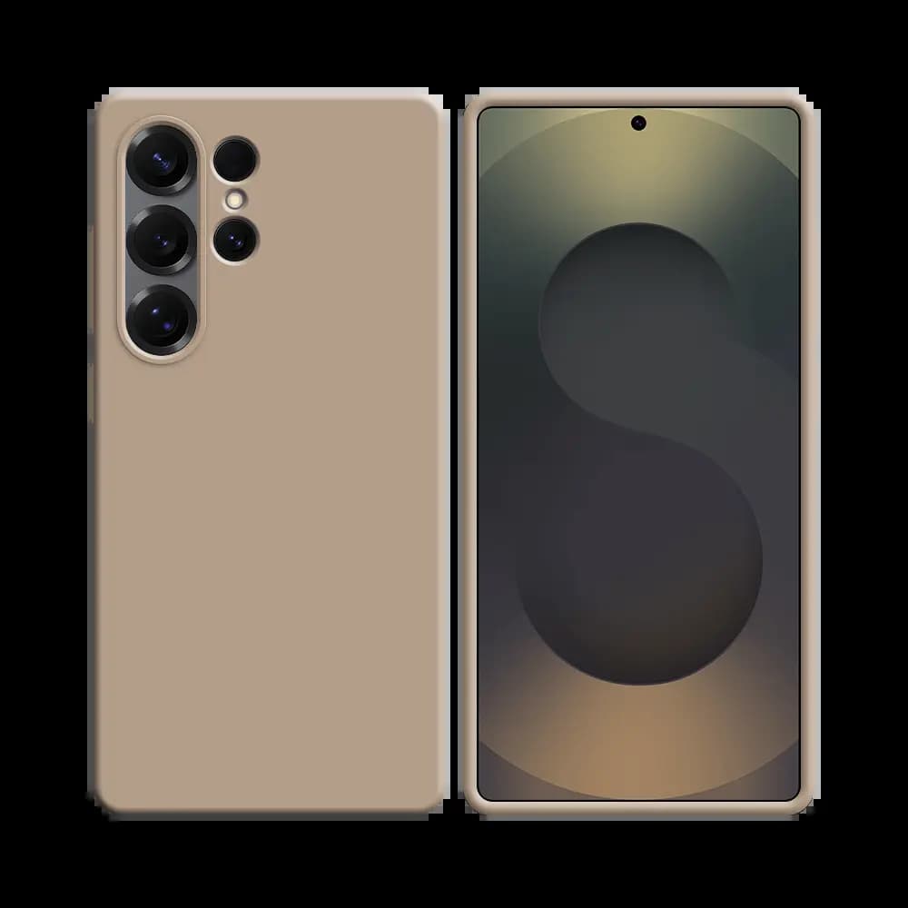 Coque silicone Samsung Galaxy S25 Ultra - Rose Gold