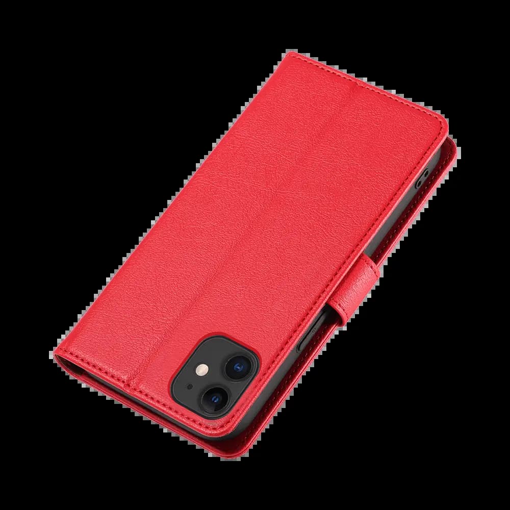Housse folio anti-RFID iPhone 11 – PROTECT IP011 Rouge - Vue 6