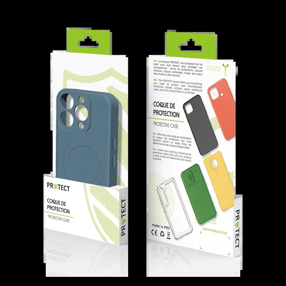 Coque de Protection PROTECT pour Apple iPhone 12 Pro Max MagSafe Bleu - Vue 3