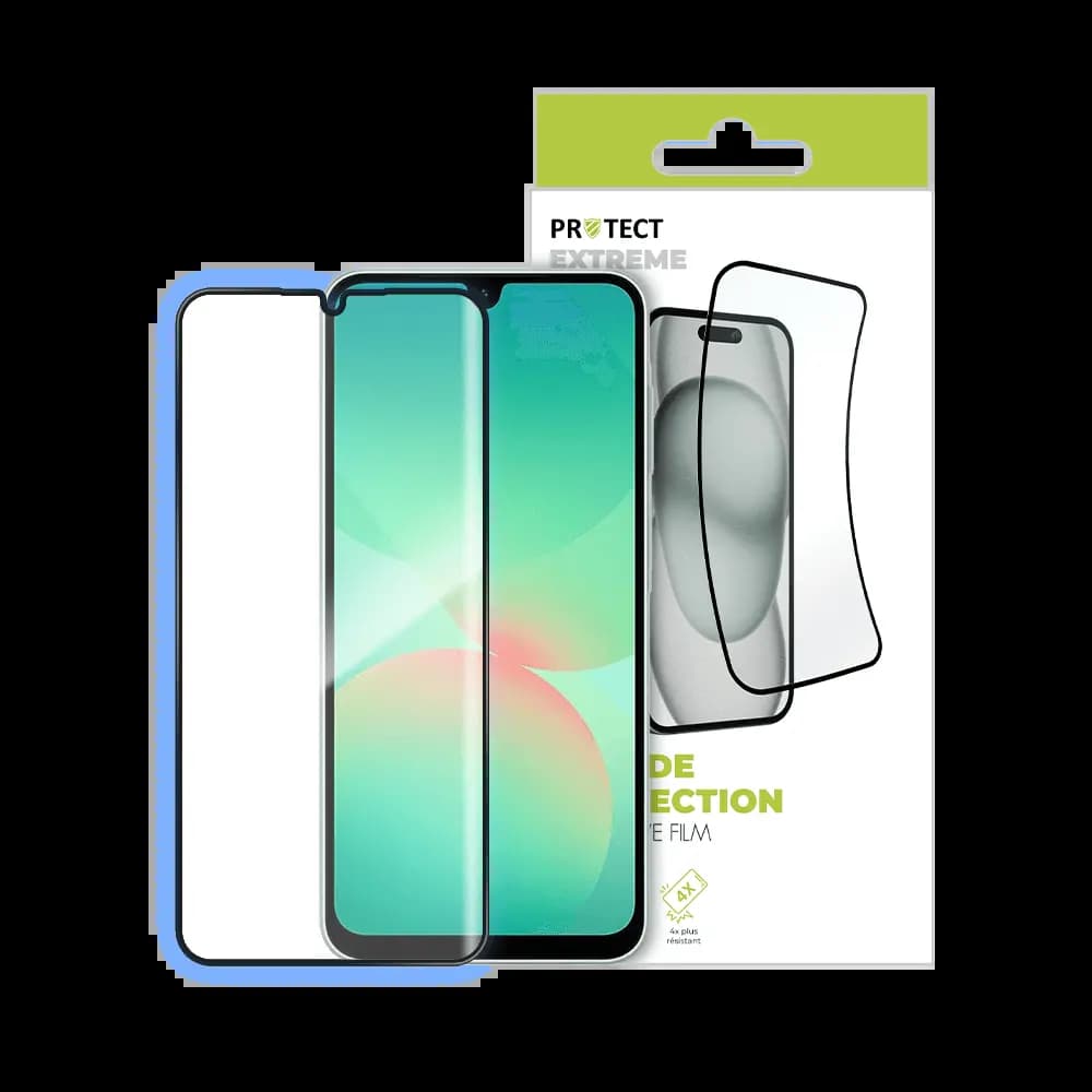 Film de protection extrême 7H – Samsung Galaxy A26 5G – PROTECT Transparent - Vue 3