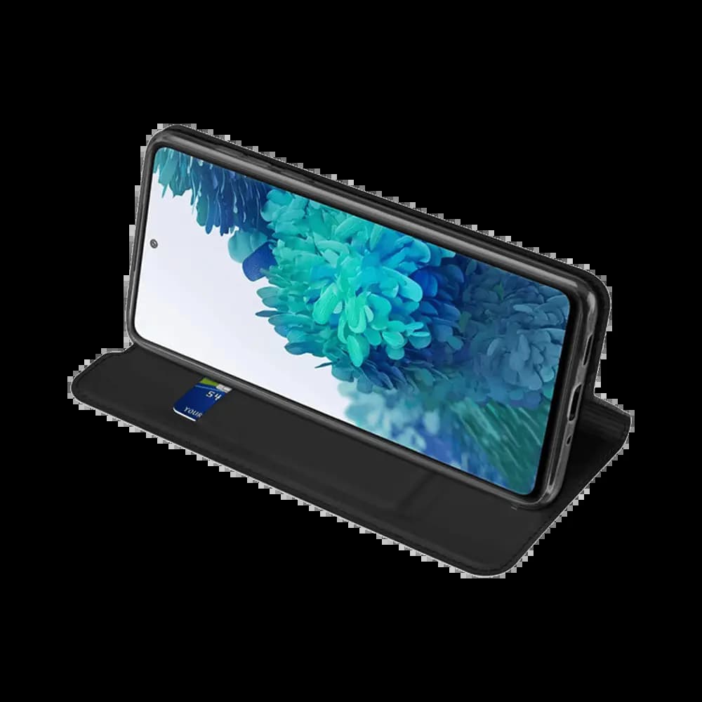 Housse folio Samsung Galaxy S20 FE porte-carte – Dux Ducis Skin Pro Noir - Vue 4
