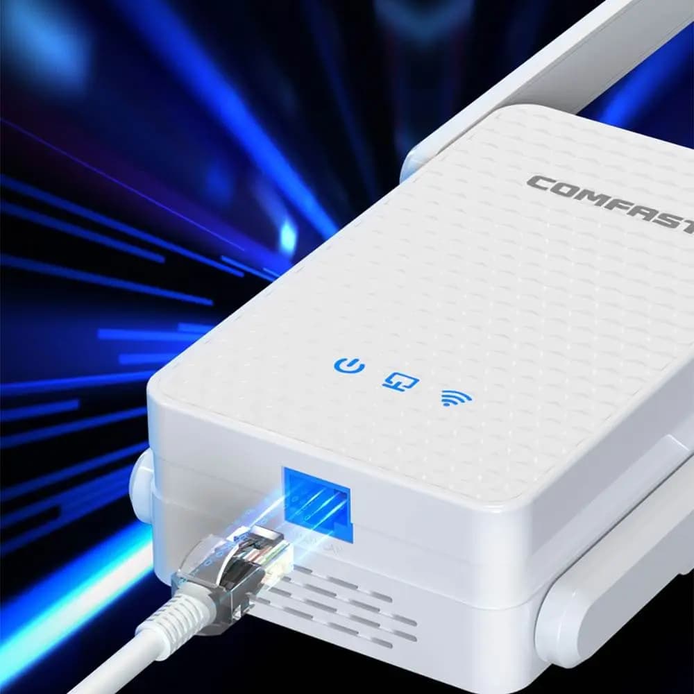 Répéteur WiFi 6 3000 Mbps – Comfast CF-XR185 V2 - Vue 2
