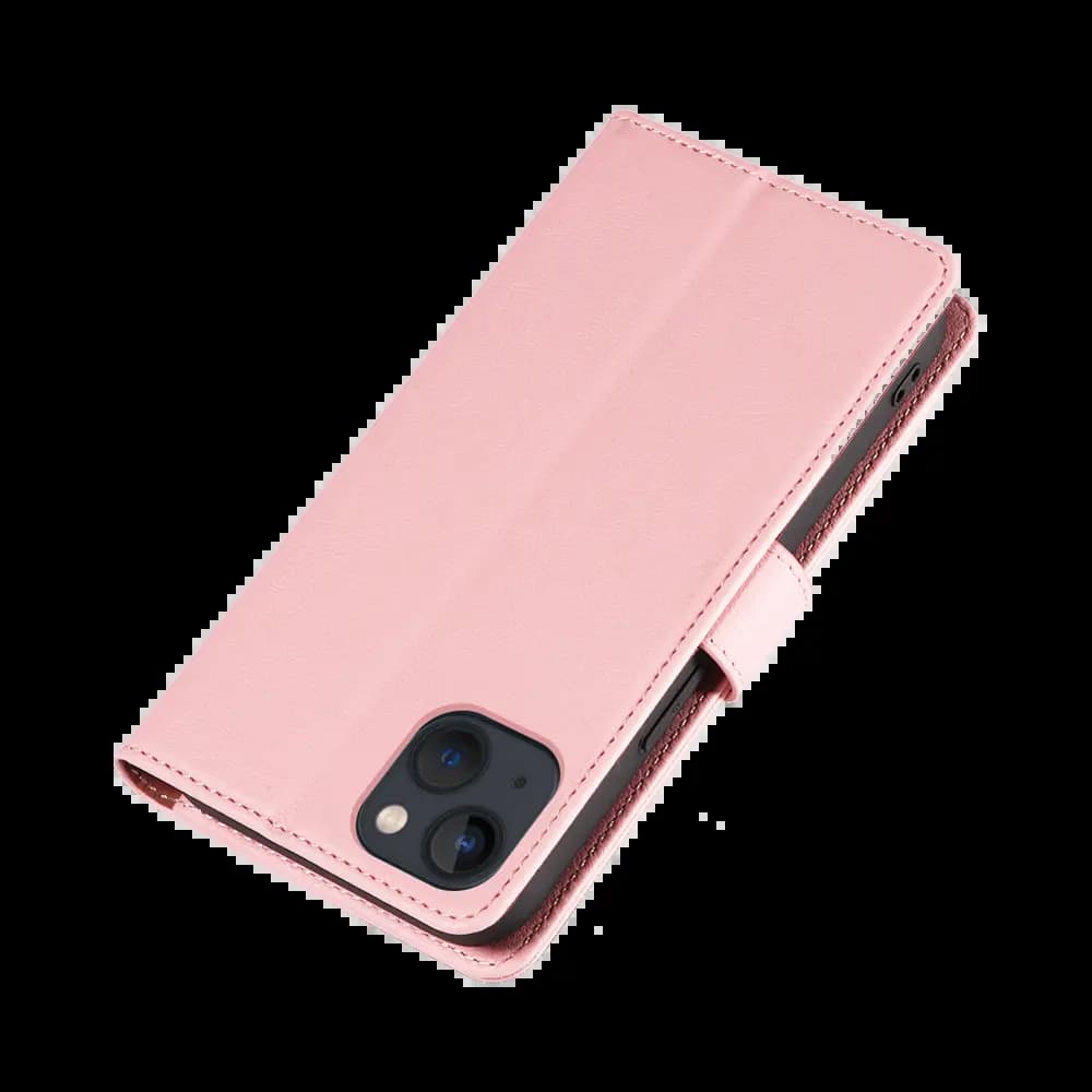 Housse folio anti-RFID iPhone 13 – PROTECT IP011 Rose - Vue 6