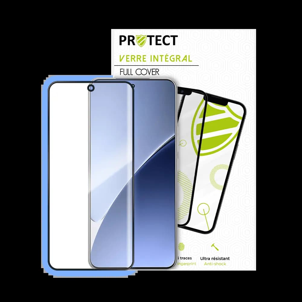 Verre trempé intégral 5D 9H – protection écran Xiaomi 15 Pro – PROTECT Noir - Vue 2