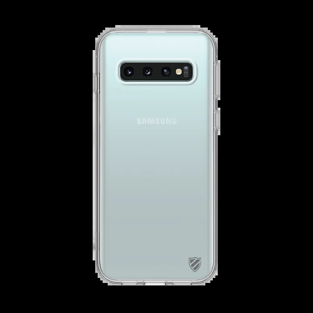 Coque Silicone PROTECT pour Samsung Galaxy S10 Transparent - Vue 2