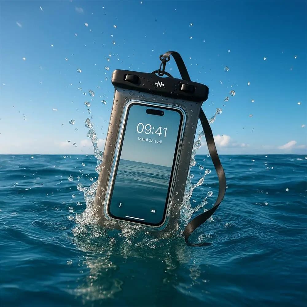 Pochette de Protection Étanche CONNECT Noir - Vue 2