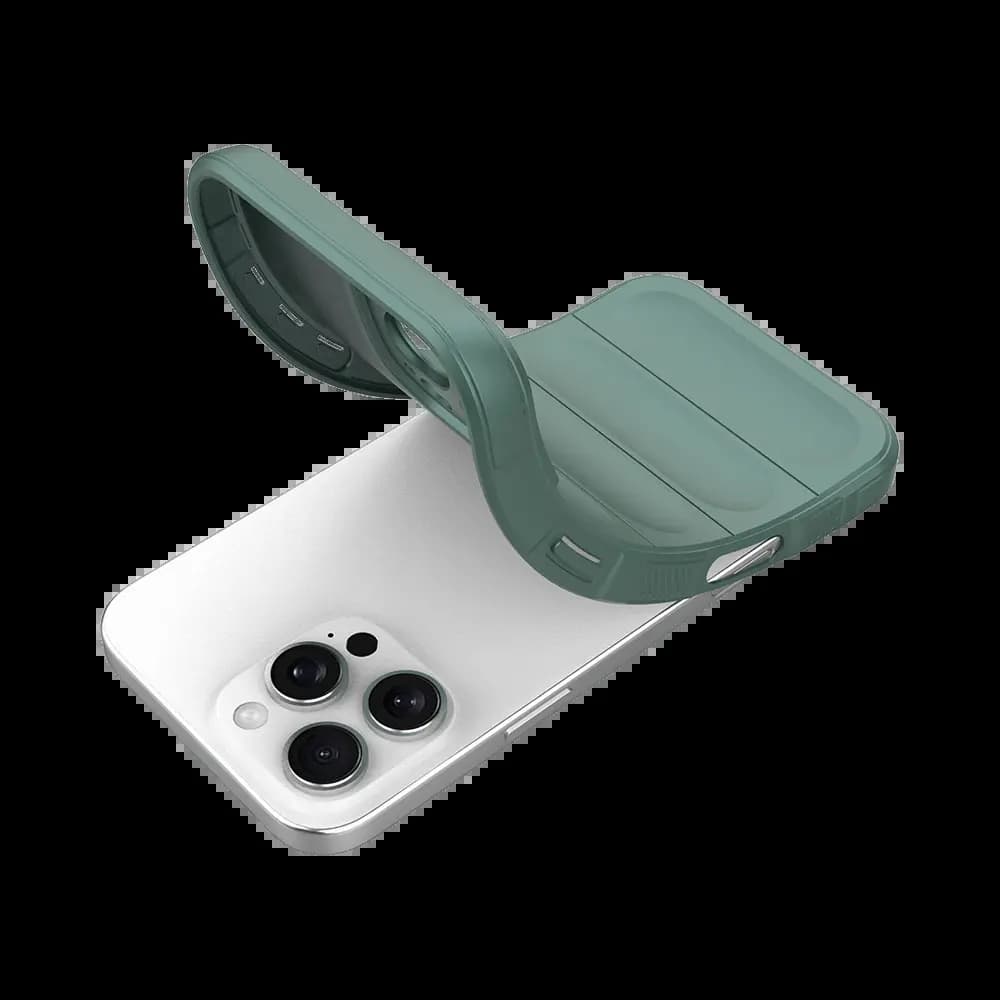 Coque de protection iPhone 16 Pro Max antichoc renforcée – PROTECT IX008 Vert Foncé - Vue 3