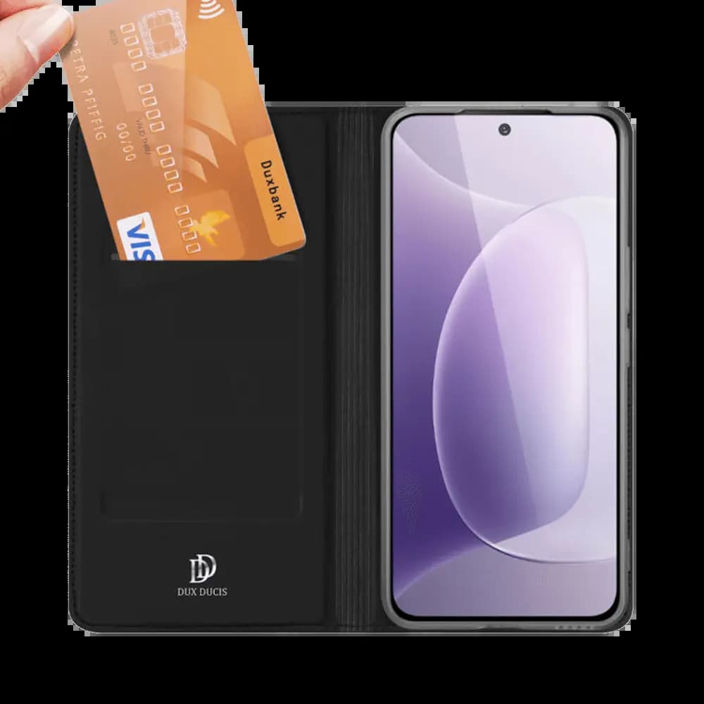 Housse folio Honor 300 porte-carte – Dux Ducis Skin Pro Bleu - Vue 2