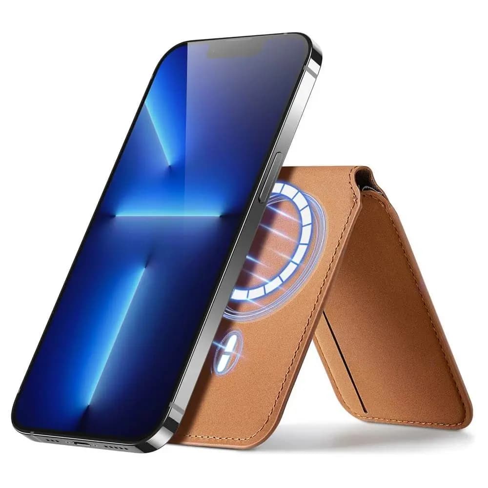 Porte-Cartes MagSafe ESR Marron - Vue 3