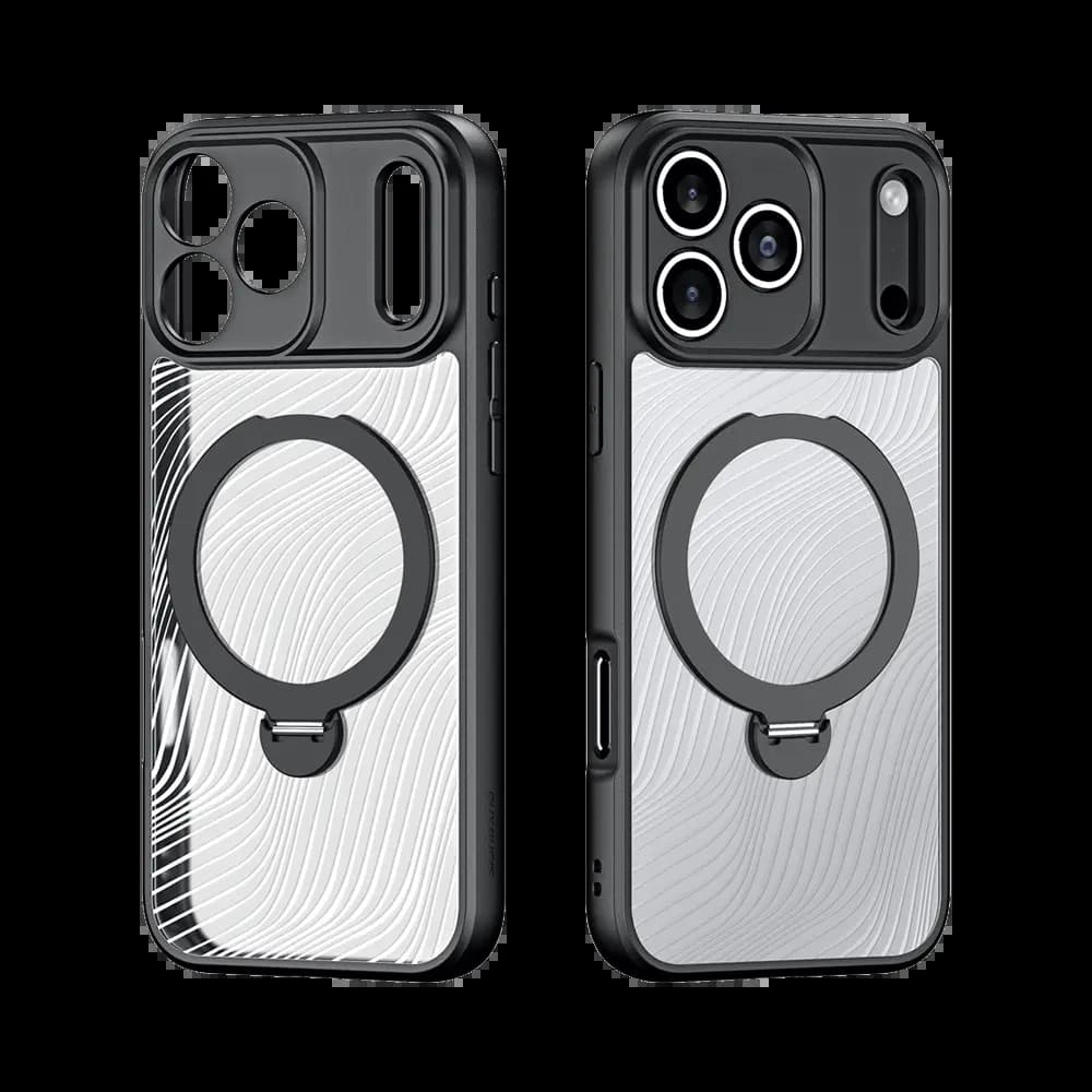 Coque MagSafe avec support – iPhone 17 Pro – Dux Ducis Aimo Mag Noir - Vue 2