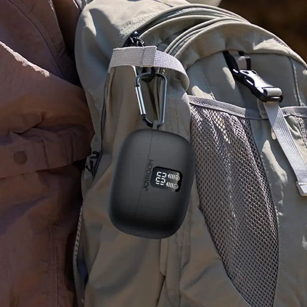 Écouteurs Bluetooth avec réduction de bruit active - JOYROOM JR-FN3 Noir - Vue 4