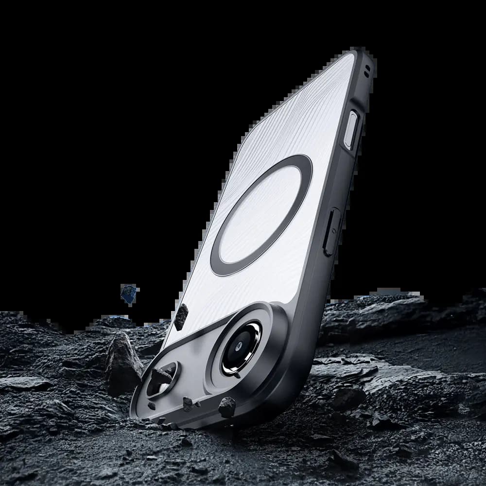 Coque MagSafe anti-chocs – iPhone Air – Dux Ducis Aimo Mag Noir - Vue 4