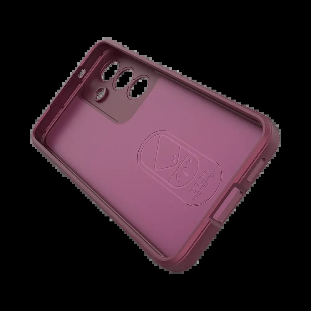 Coque de protection antichoc renforcée – Samsung Galaxy S25+ – PROTECT IX008 Prune - Vue 4