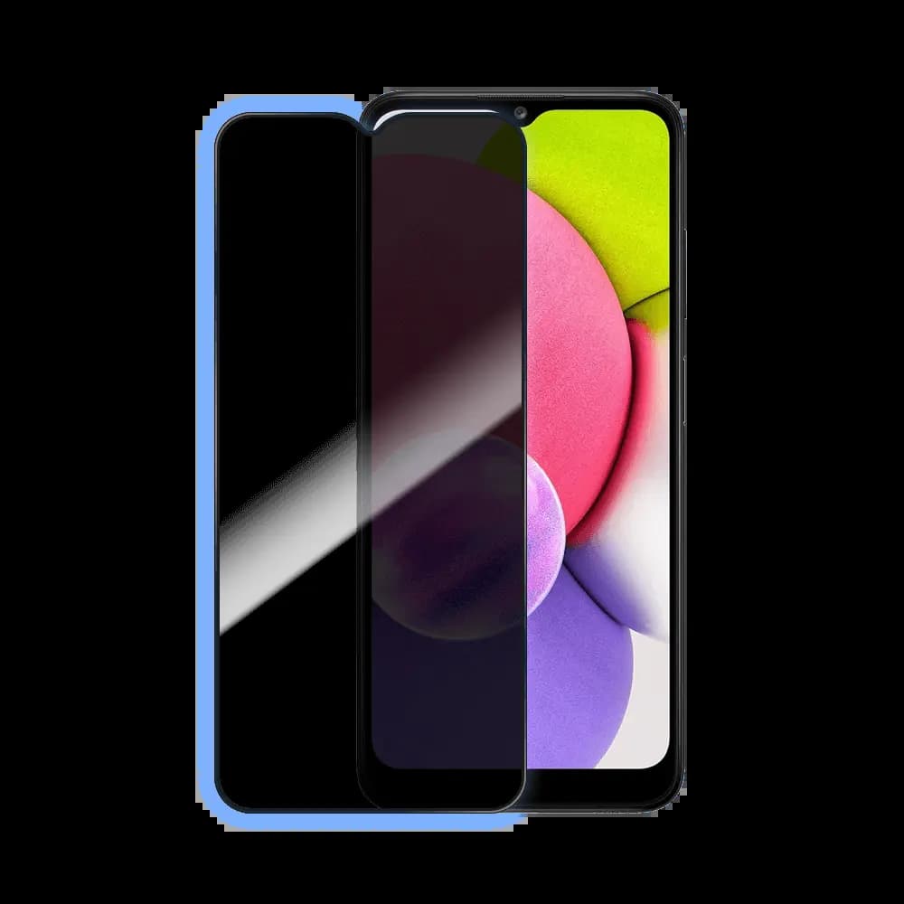Verre trempé anti-espions 9H – compatible Samsung Galaxy A03s / A03 – PROTECT Transparent