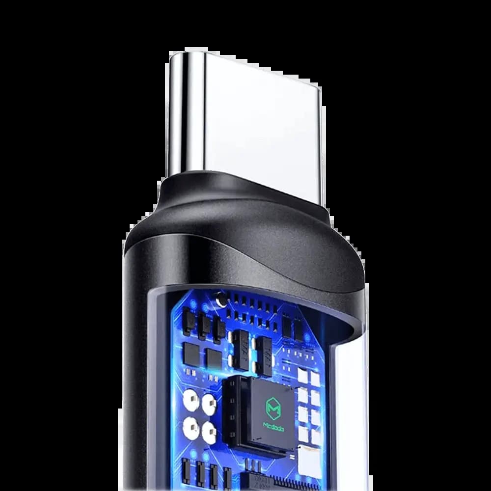 Adaptateur OTG Lightning femelle vers USB-C Mcdodo OT-7700  Noir - Vue 2