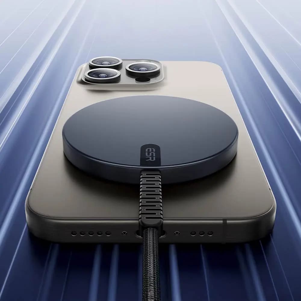 Chargeur MagSafe 15W ESR Noir - Vue 3