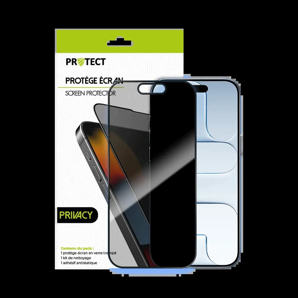 Verre trempé anti-espions 9H – Apple iPhone Air – PROTECT Transparent - Vue 2