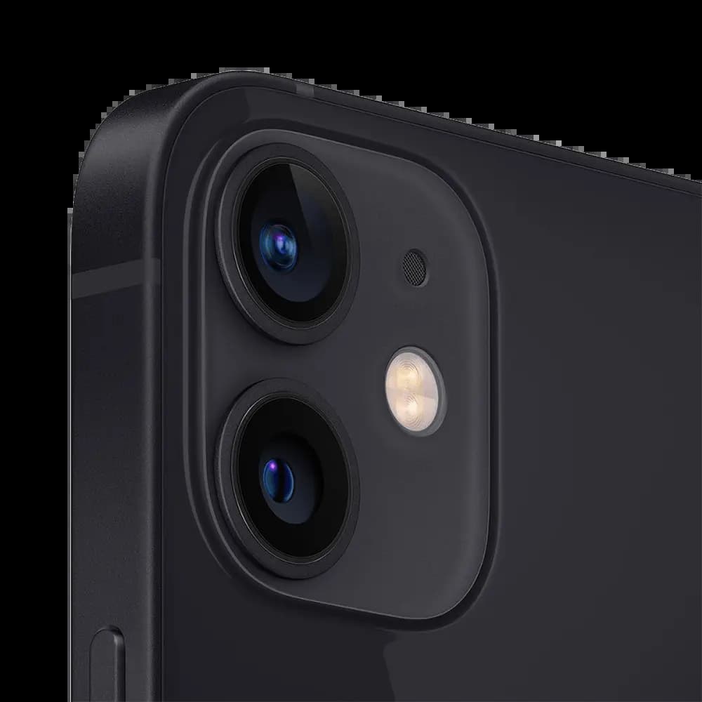 Smartphone occasion iPhone 12 64Go - Noir - Vue 3