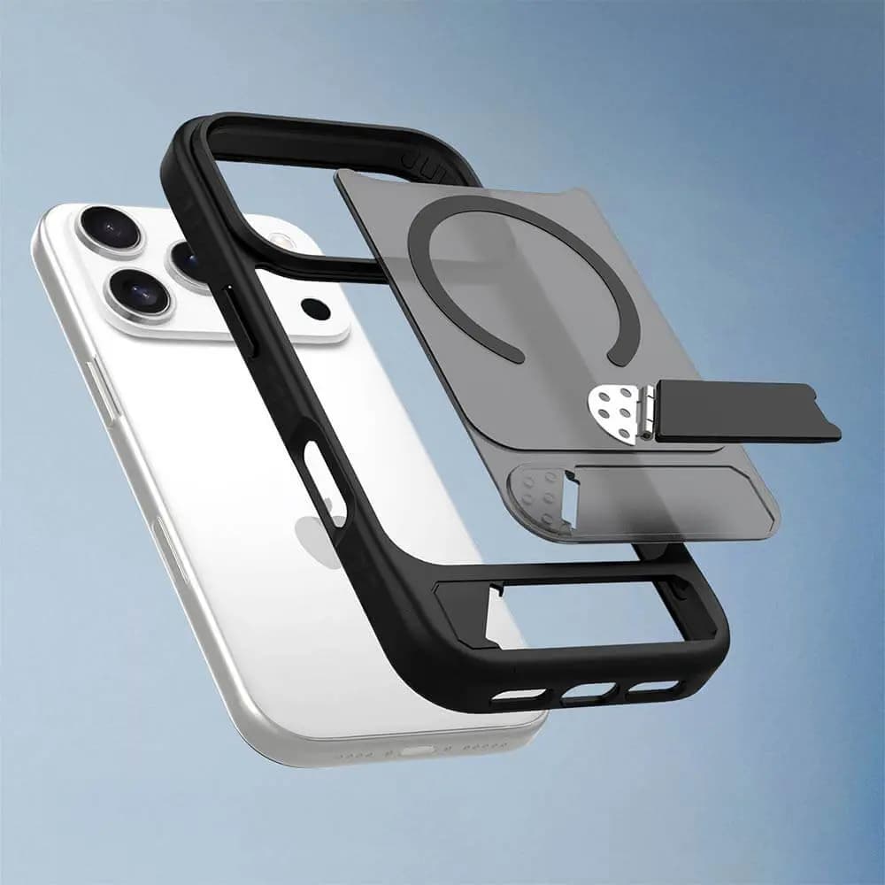 Coque de protection MagSafe avec support – Apple iPhone 17 Pro – PROTECT IF014 Noir - Vue 4