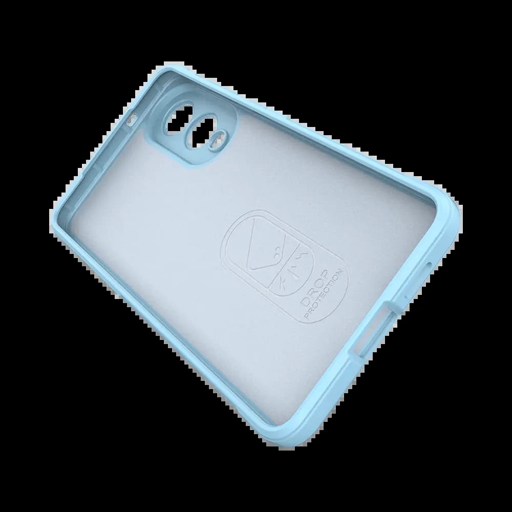 Coque de protection antichoc renforcée – Samsung Galaxy S25 Edge – PROTECT IX008 Bleu Clair - Vue 3