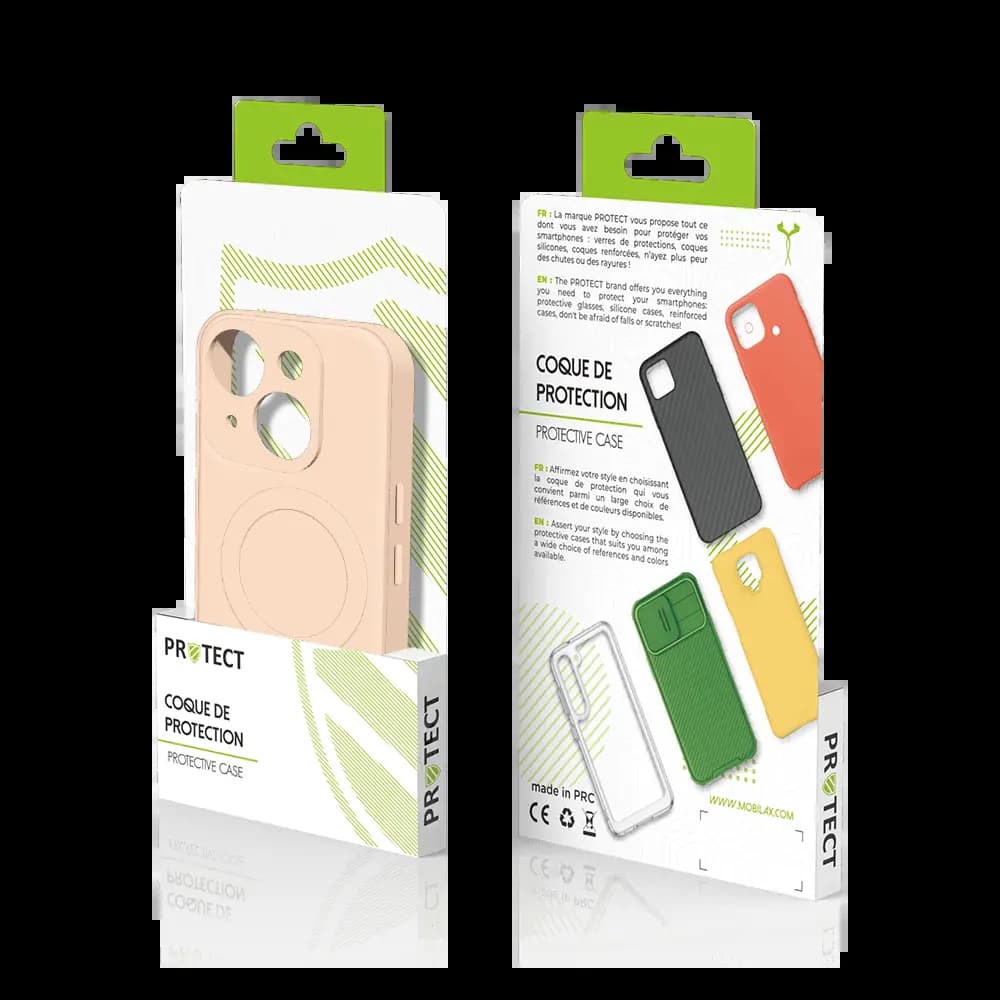 Coque de Protection PROTECT pour Apple iPhone 13 Mini MagSafe Rose - Vue 3
