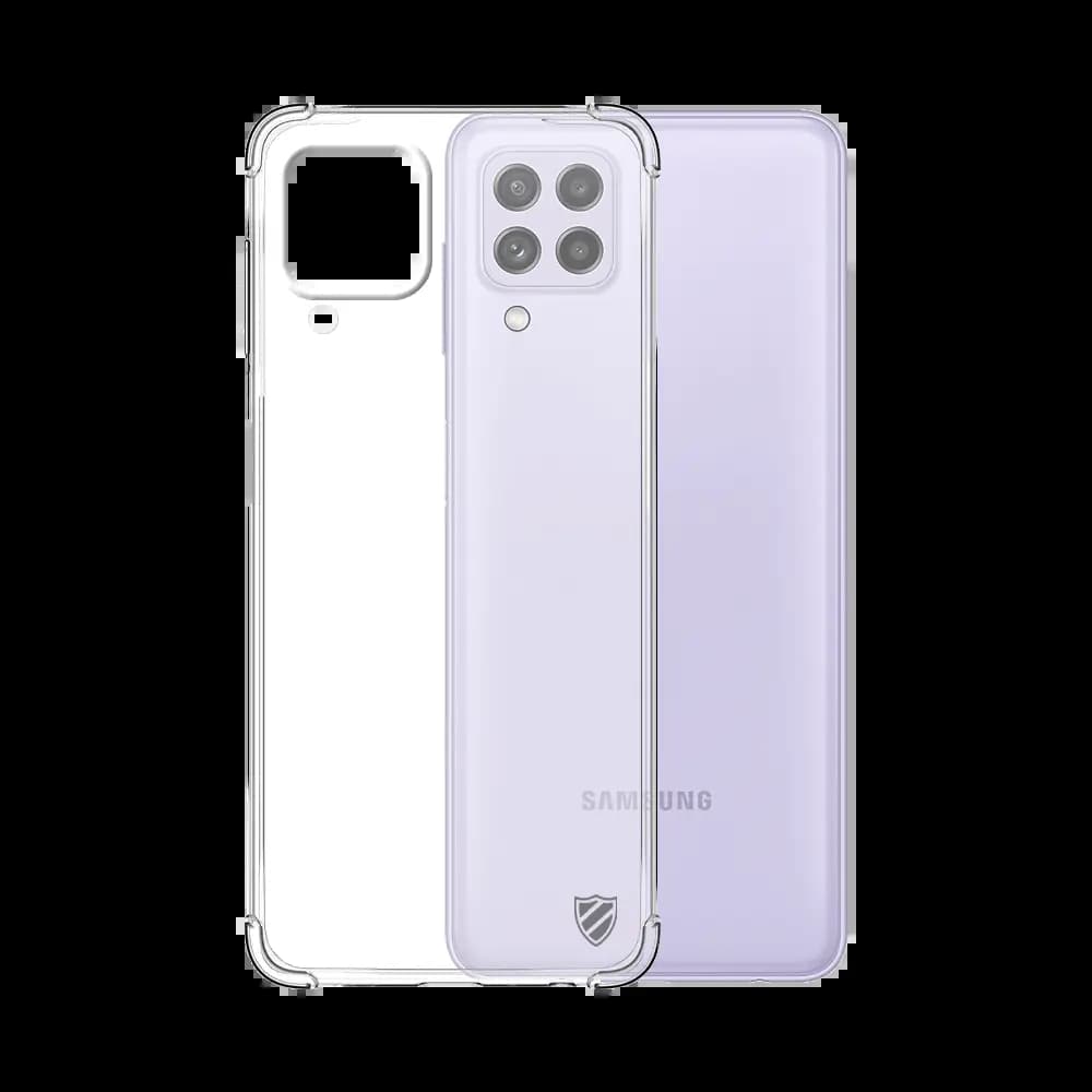 Coque antichoc renforcée transparente – Samsung Galaxy A22 4G – silicone PROTECT