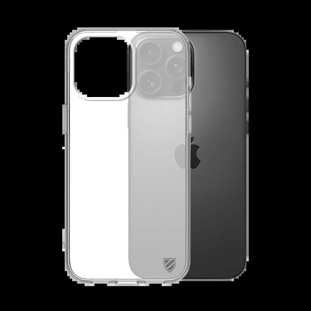 Coque silicone iPhone 16 Pro Max PROTECT - Transparent