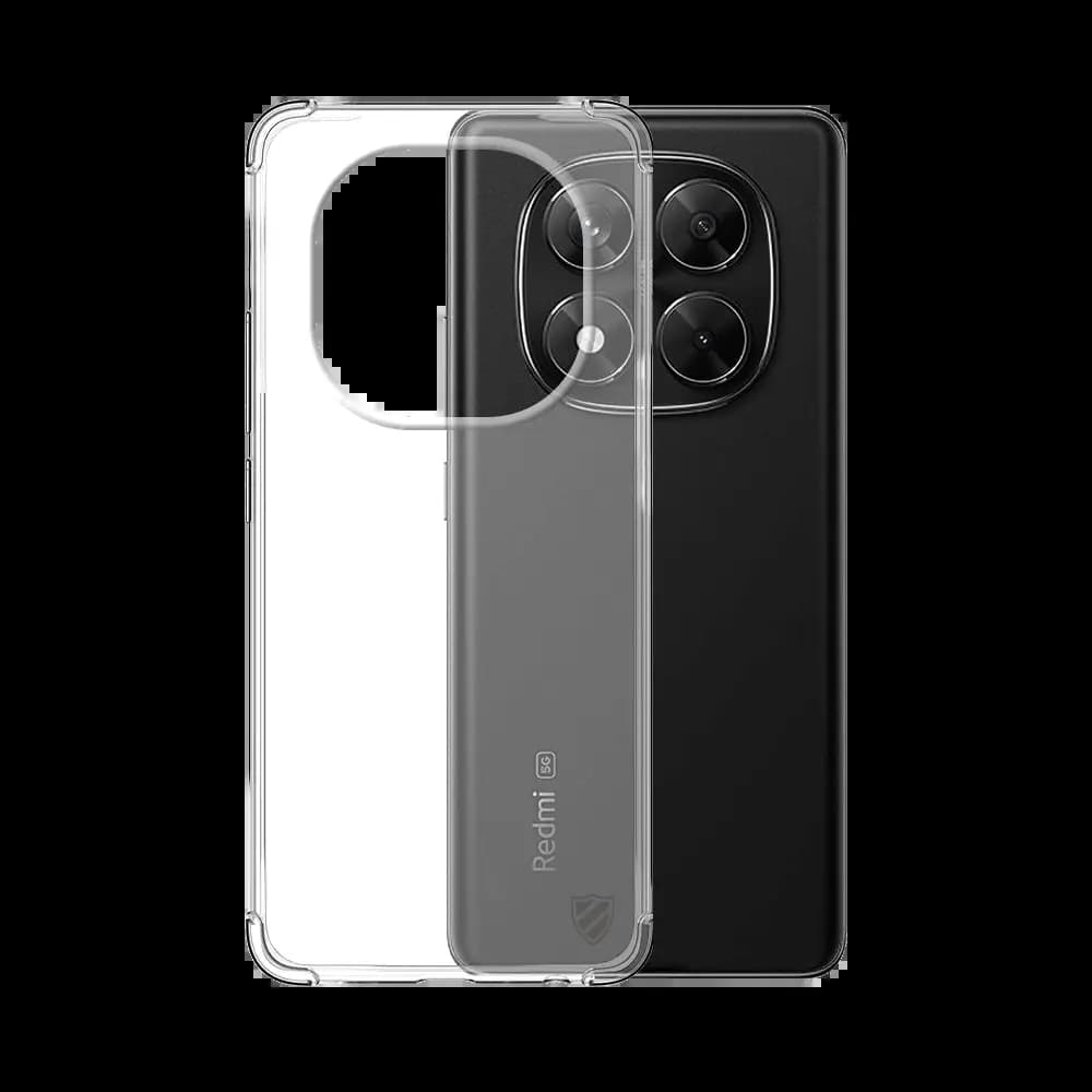 Coque antichoc renforcée transparente – compatible Xiaomi Redmi Note 14 Pro 5G / Poco X7 5G – silicone PROTECT