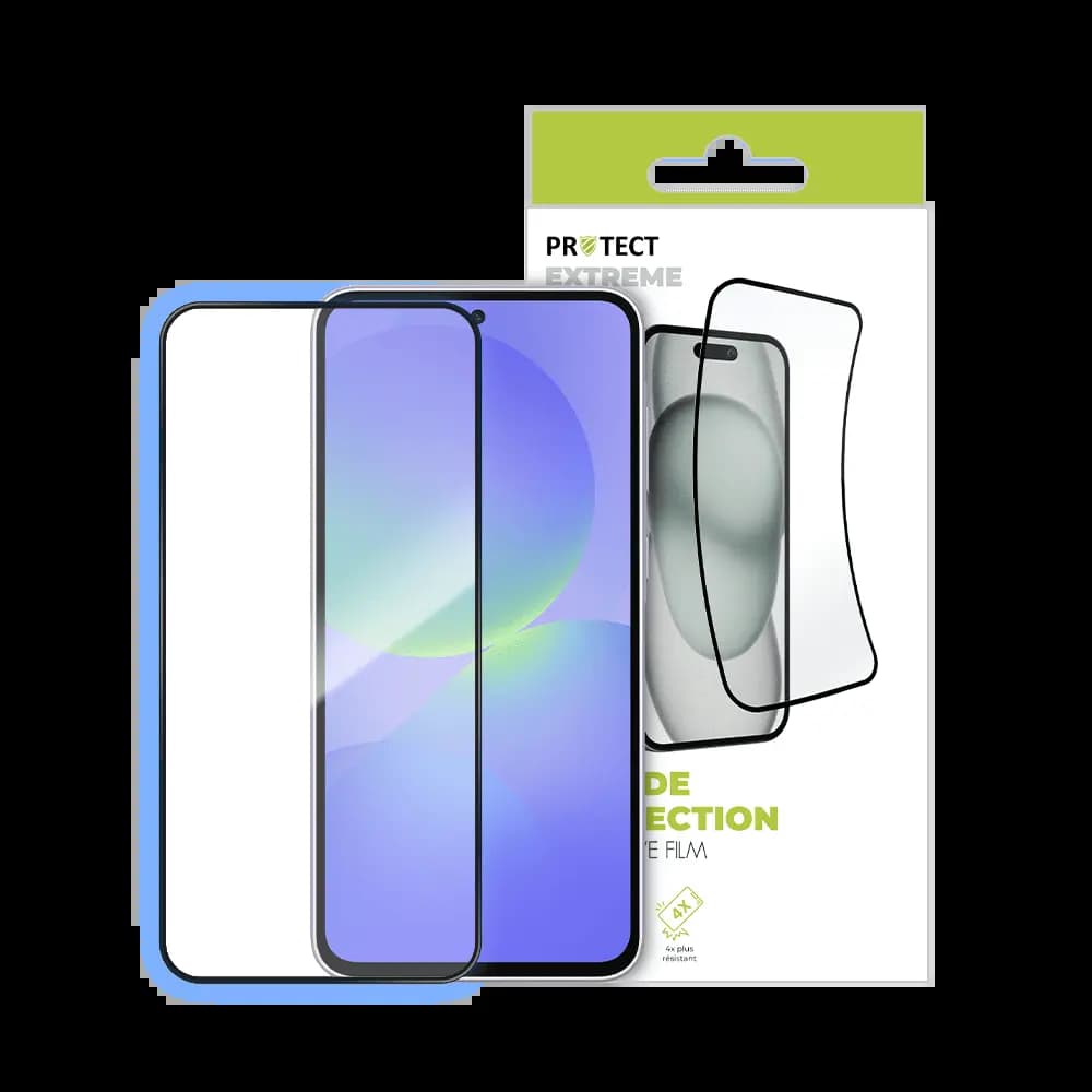 Film de protection extrême 7H – compatible Samsung Galaxy A36 5G / A56 5G – PROTECT Transparent - Vue 3