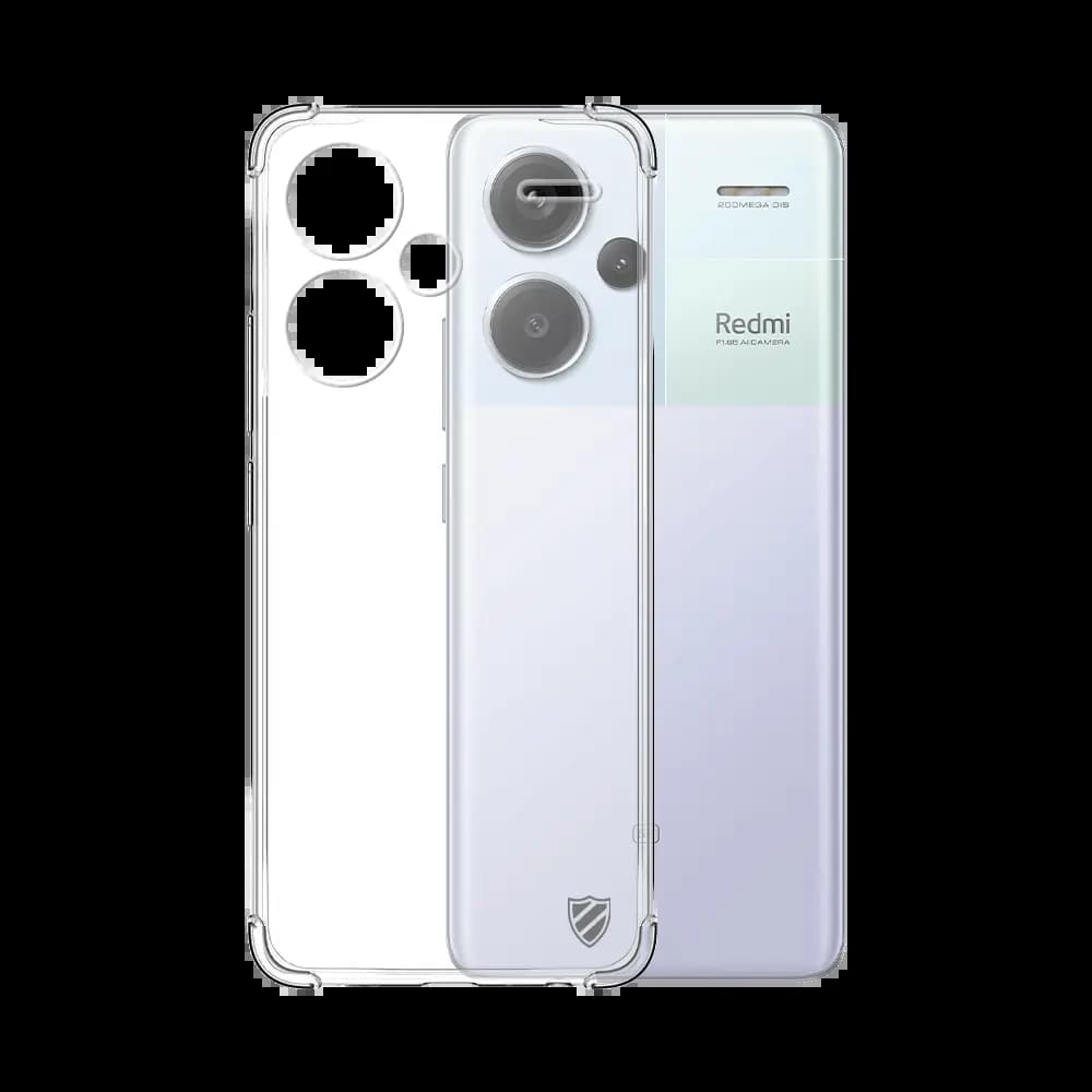 Coque antichoc renforcée transparente – Xiaomi Redmi Note 13 Pro+ 5G – silicone PROTECT