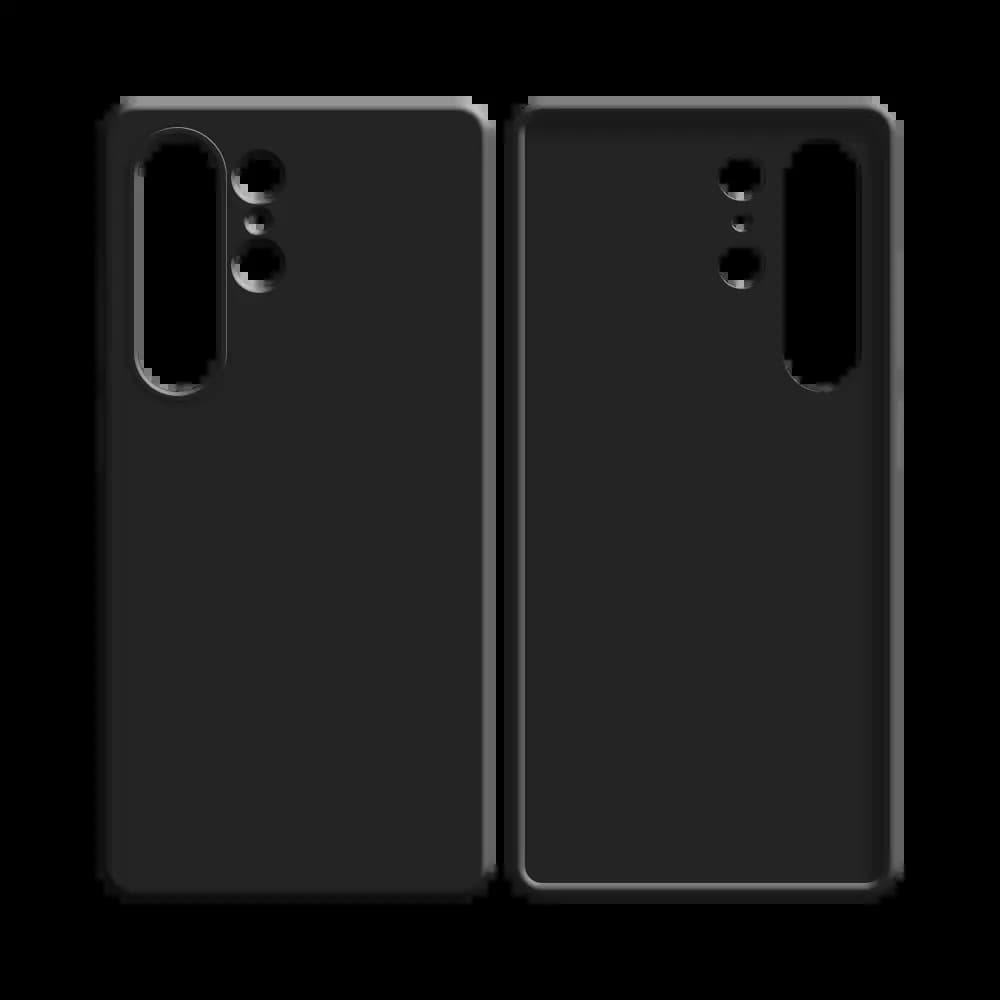 Coque silicone Samsung Galaxy S25 Ultra - Noir - Vue 2