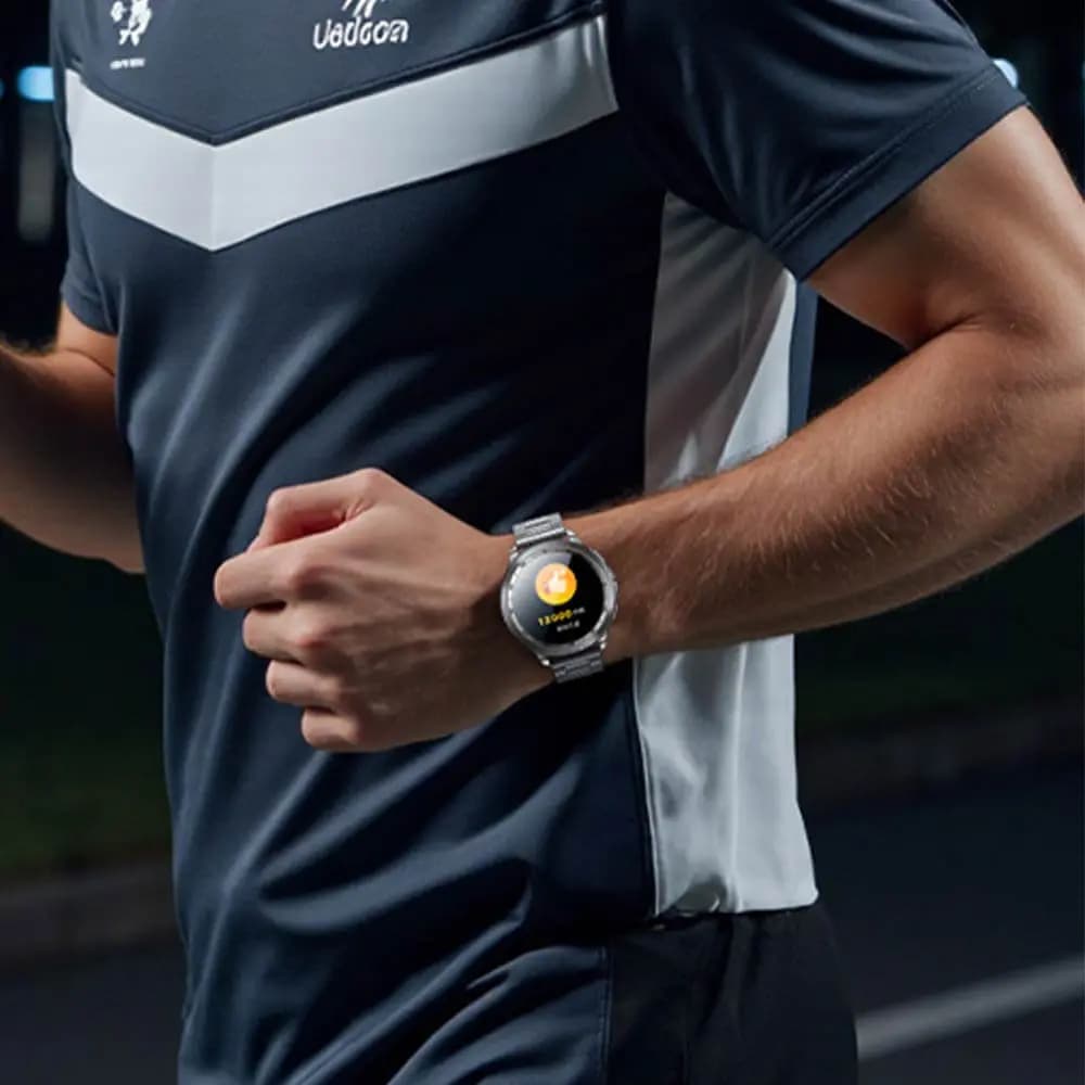 Montre connectée AMOLED appels Bluetooth – Yesido IO34 Argent - Vue 6