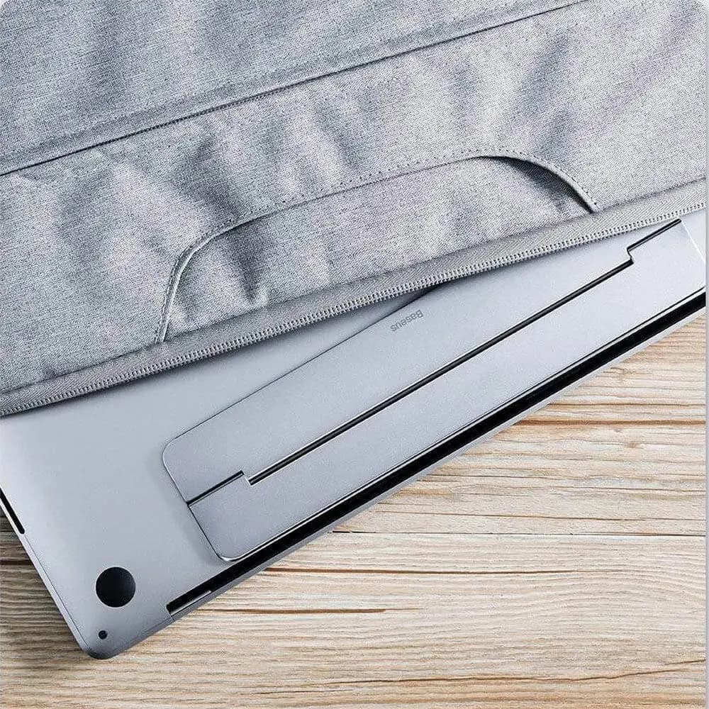 Support pour ordinateur portable Baseus Zhichi - rehausseur ergonomique Argent - Vue 2