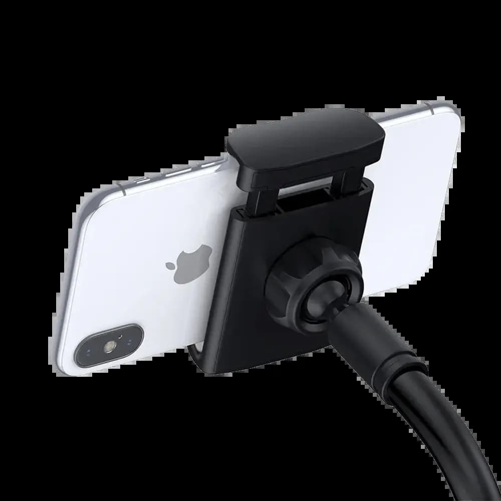 Support smartphone flexible Baseus réglage multi-angle et fixation stable - Gris - Vue 2