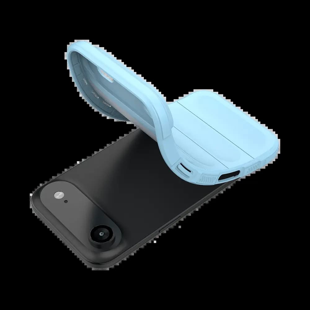 Coque de protection iPhone Air antichoc renforcée – PROTECT IX008 Bleu Clair - Vue 3