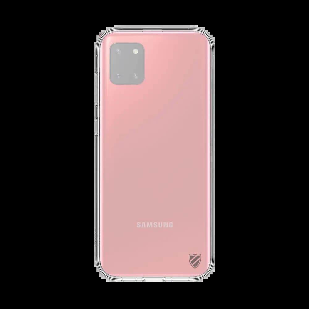 Coque Silicone PROTECT pour Samsung Galaxy Note 10 Lite Transparent - Vue 2