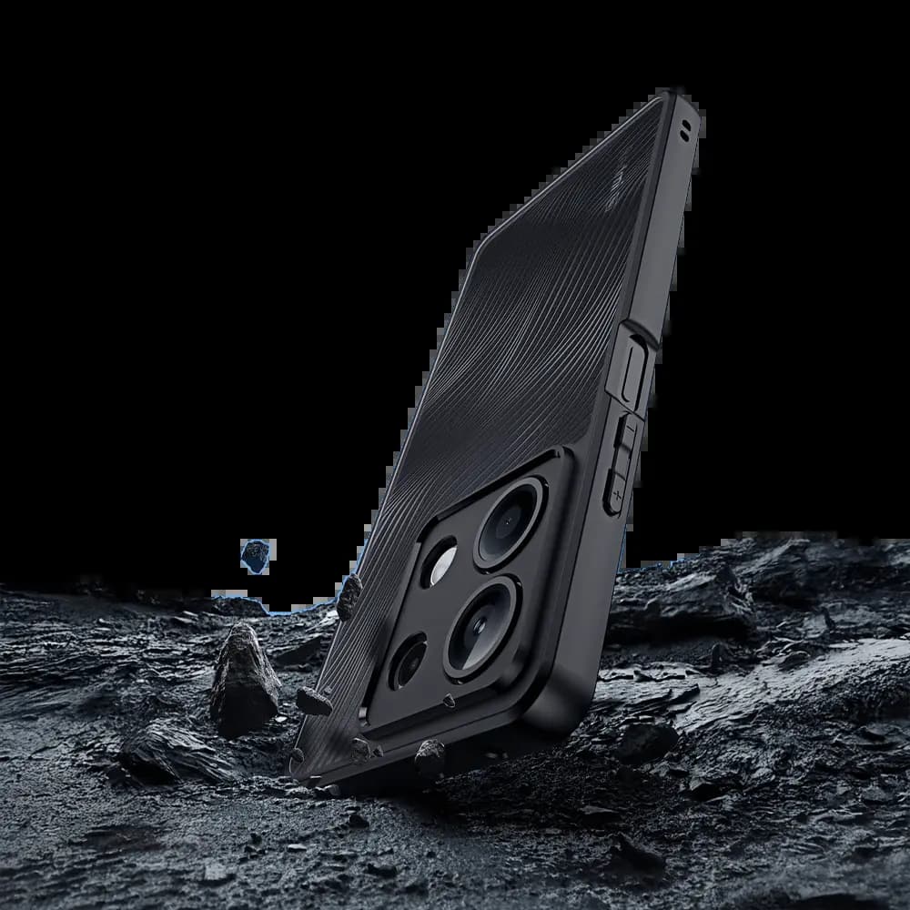 Coque anti-chocs finition mate – Xiaomi Redmi Note 13 5G – Dux Ducis Aimo Noir - Vue 4