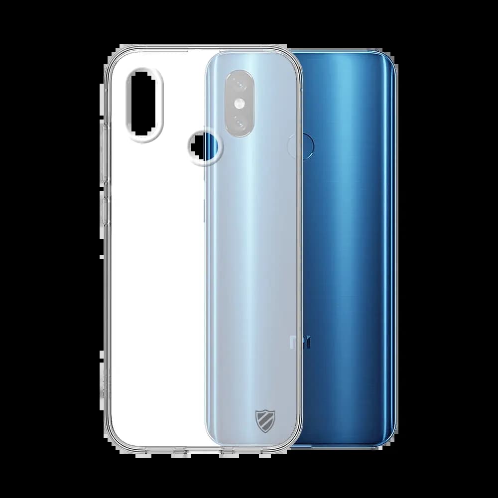 Coque Silicone PROTECT pour Xiaomi Mi 8 Transparent