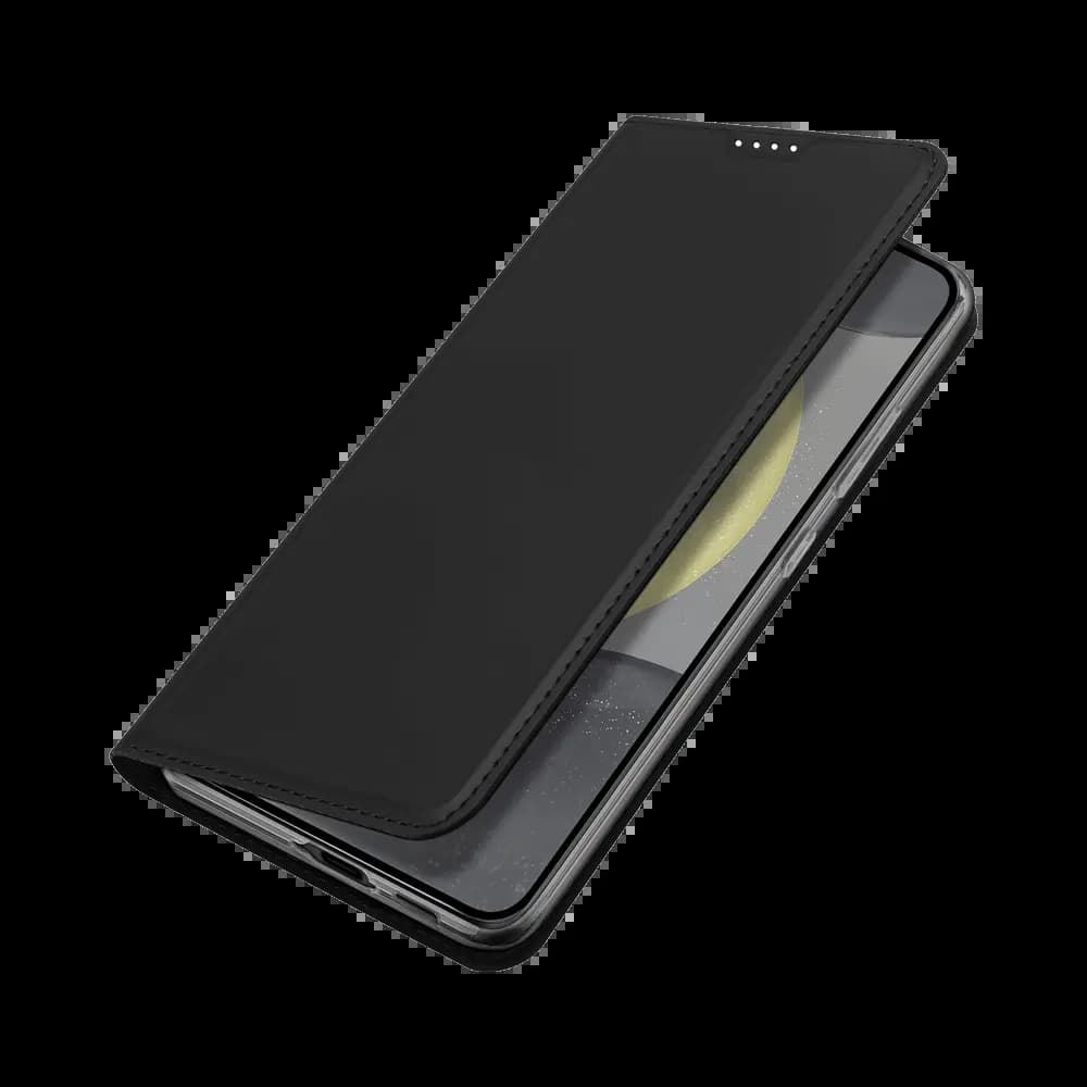 Housse folio Samsung Galaxy S24 FE porte-carte – Dux Ducis Skin Pro Noir - Vue 3